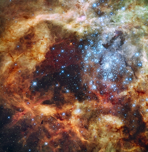 R136, where HARMONI might find an intermediate-mass black hole